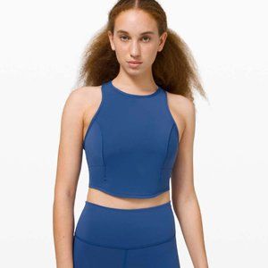 Lululemon Power Thru Tank, size 12, regatta blue